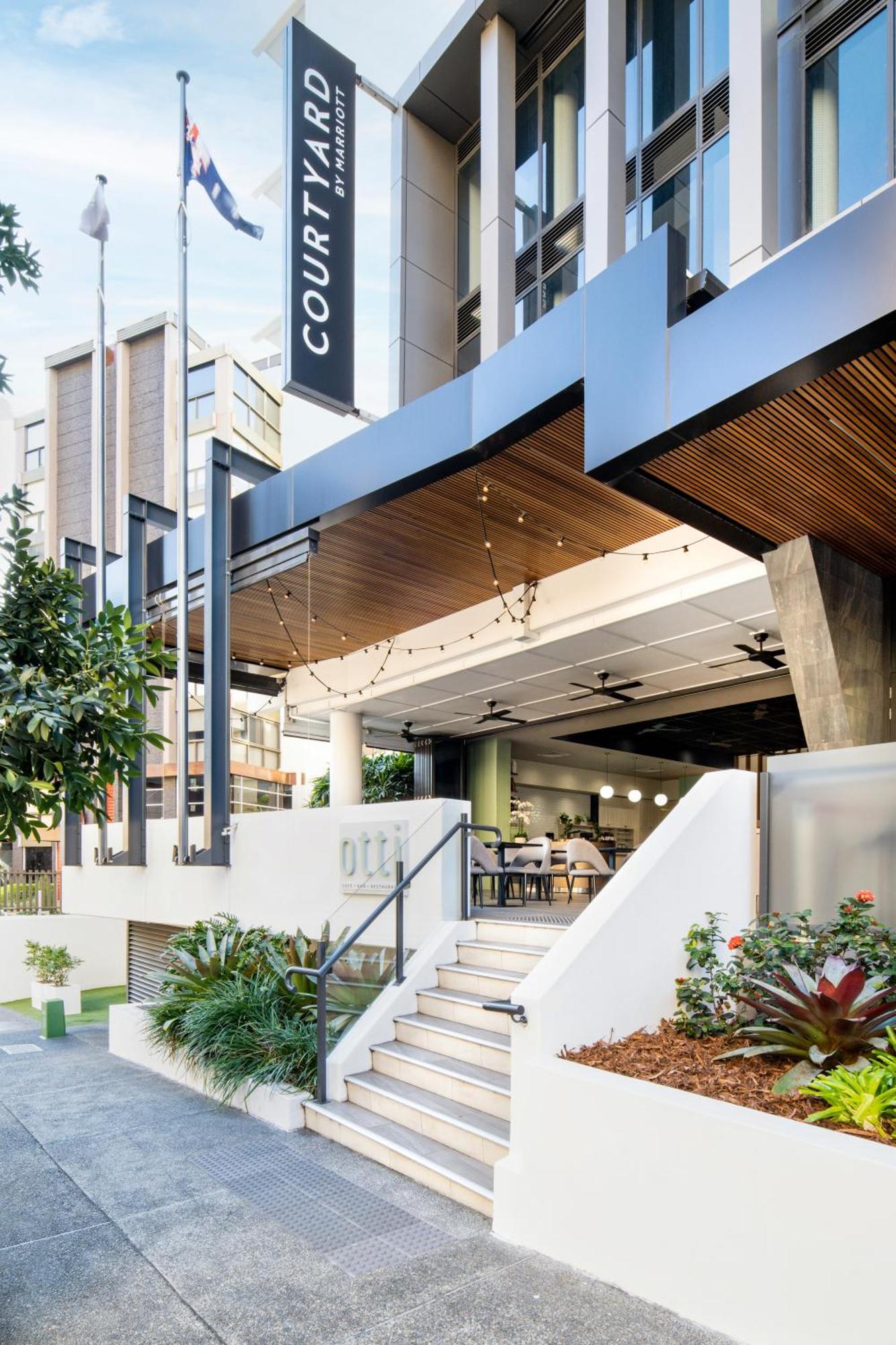 Отель Courtyard By Marriott Brisbane South Bank Экстерьер фото